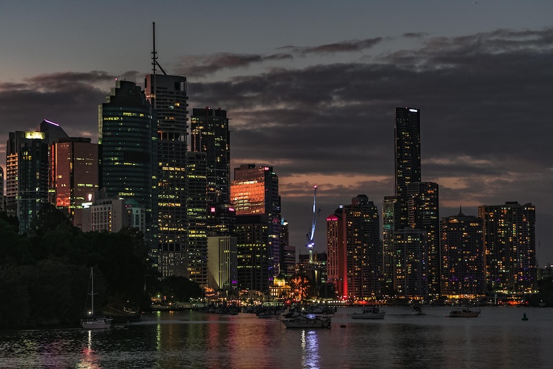 澳大利亚移民夜景