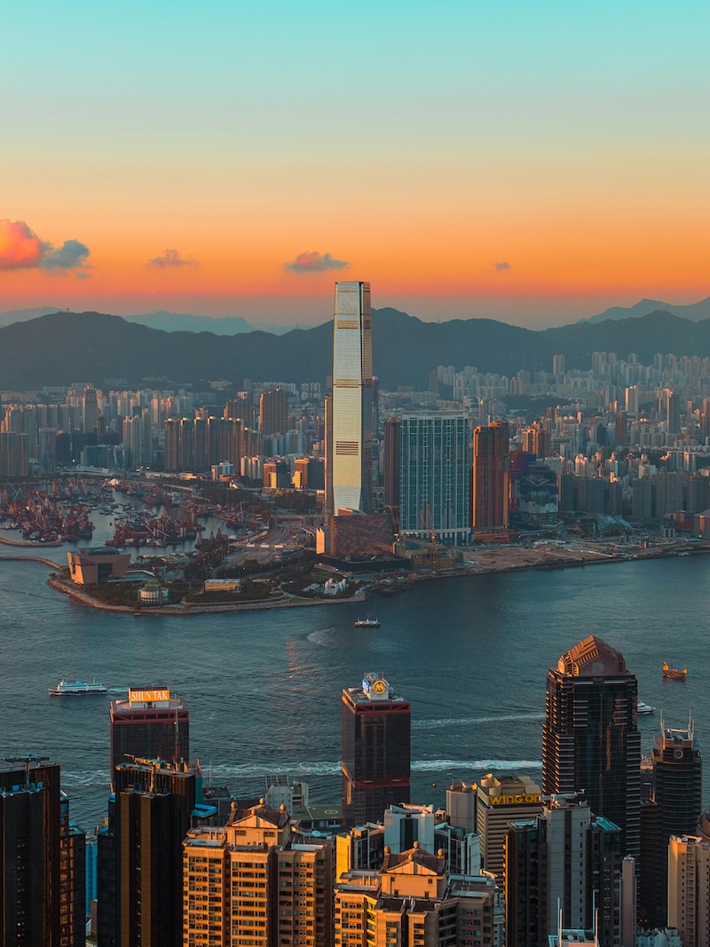 香港人才签证维多利亚港